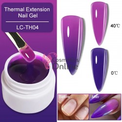 Gel Termic UV / LED LILYCUTE Thermal pentru unghii de 8g Cod LC-TH004 Fuchsia-Majestic Violet